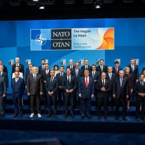 NATO Summit 2025 The Hague, 5% GDP defence spending, Ukraine, European defence industry, cyber resilience